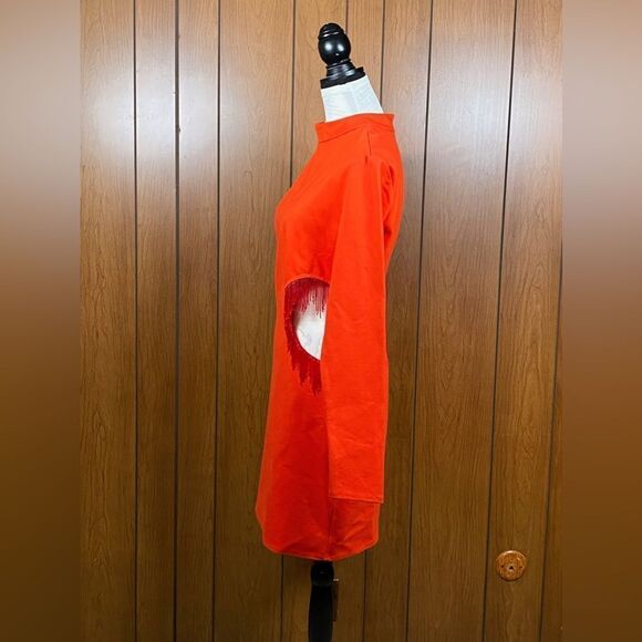 STAUD Beaded Mini Bodycon Dress size S - Picture 10 of 13